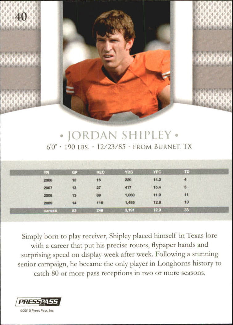 2010 Press Pass PE Football Cards - Picture 17 of 37
