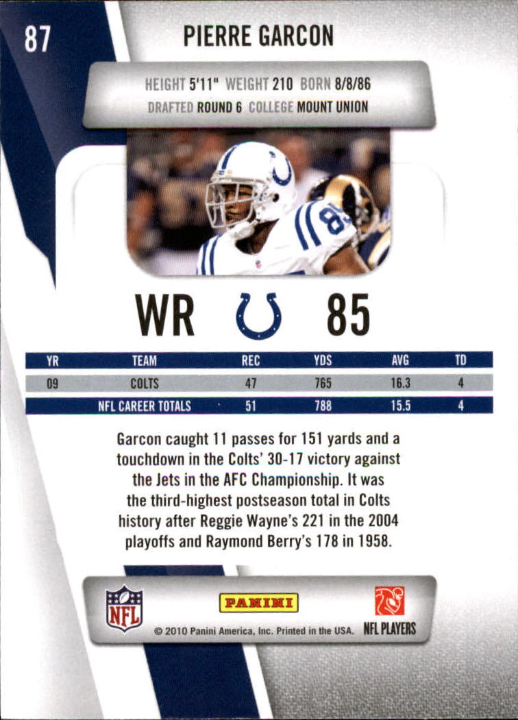 B4943- 2010 Prestige Football Cards 1-244 +Rookies -You Pick- 15+ FREE US SHIP - Picture 164 of 450
