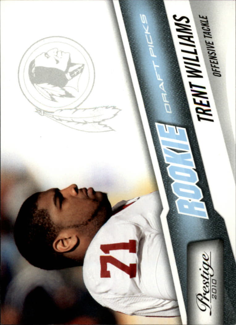 2010 Prestige Draft Picks Light Blue #299 Trent Williams