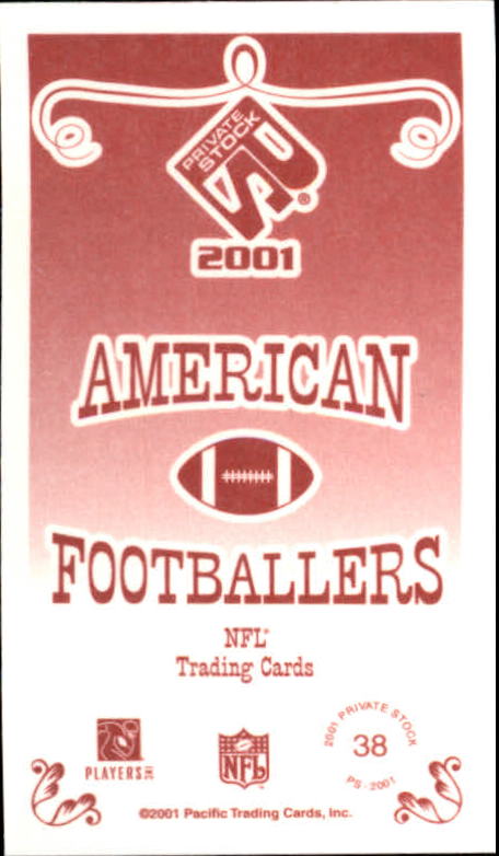 2001 Private Stock (Pacific) Football "Insert and Parallel" Cards - Picture 43 of 73