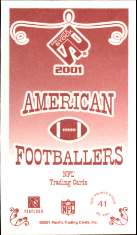 2001 Private Stock (Pacific) Football "Insert and Parallel" Cards - Picture 45 of 73