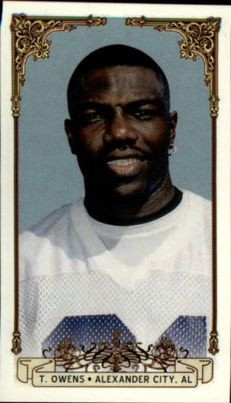 2001 Private Stock PS-2001Small Card Numbers #86 Terrell Owens