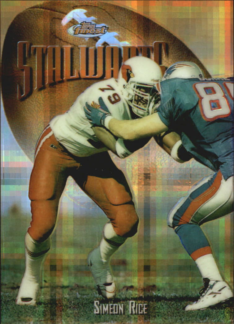 1997 Finest Atomic Refractors #341 Simeon Rice G