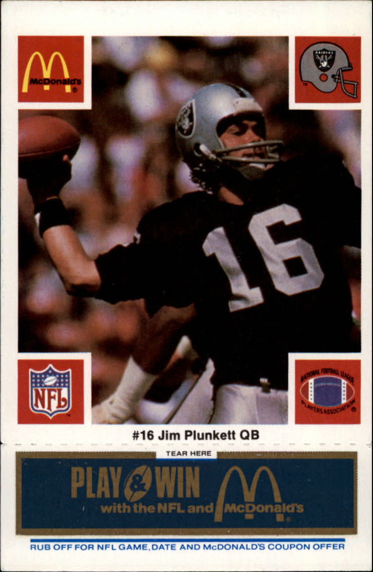 : 1973 Topps #355 Jim Plunkett VG Very Good New England