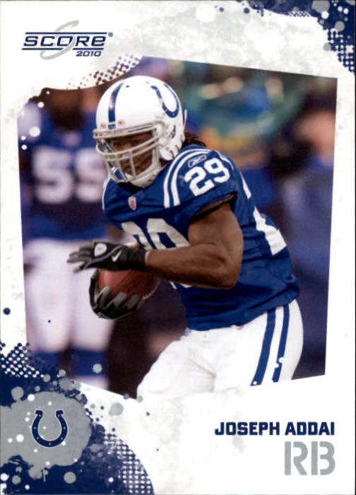 2010 Score #127 Joseph Addai