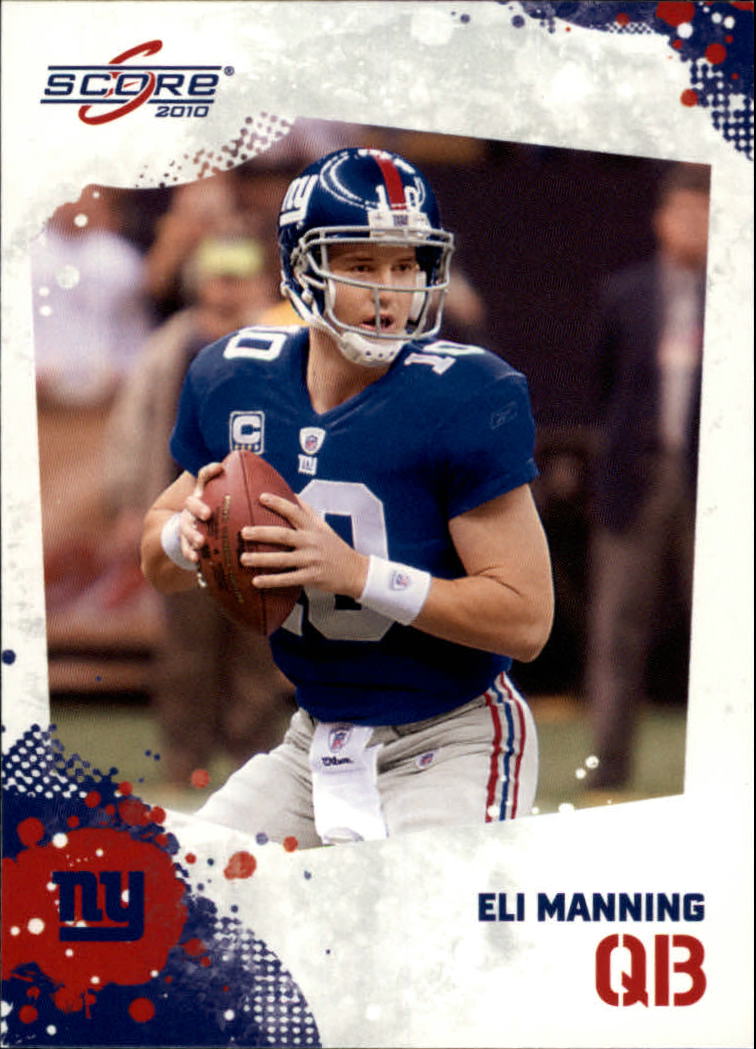 2010 Score Glossy #190 Eli Manning