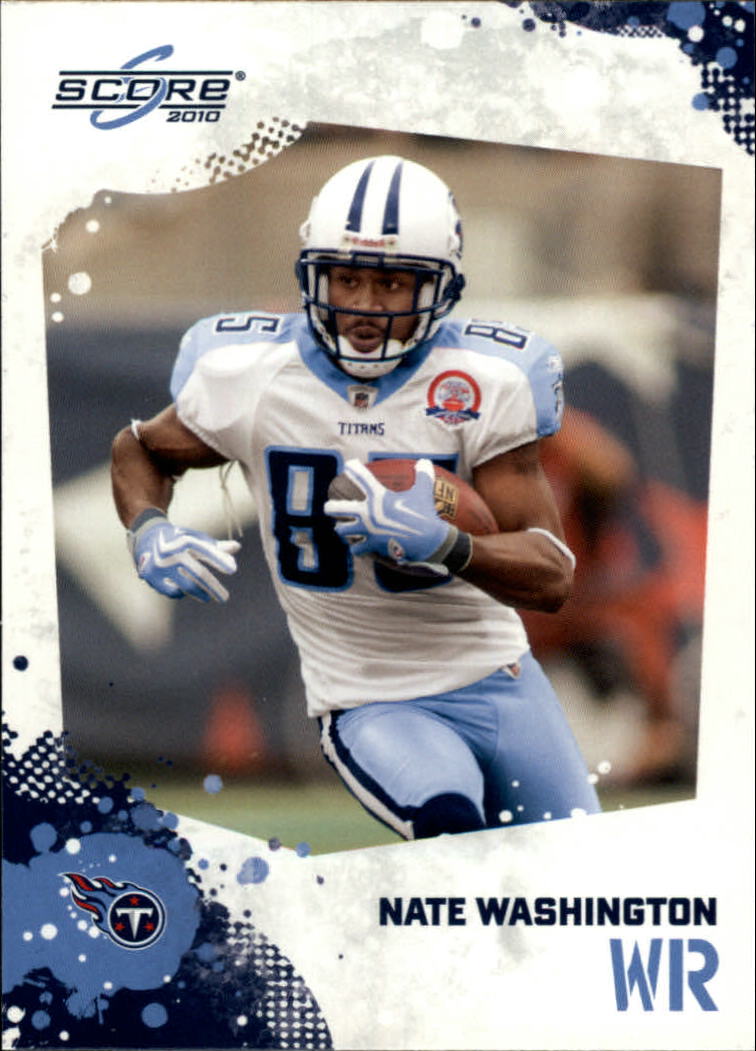 2011 Panini Gridiron Gear Silver X's #52 Nate Washington - NM-MT -  Birmingham Sports Cards