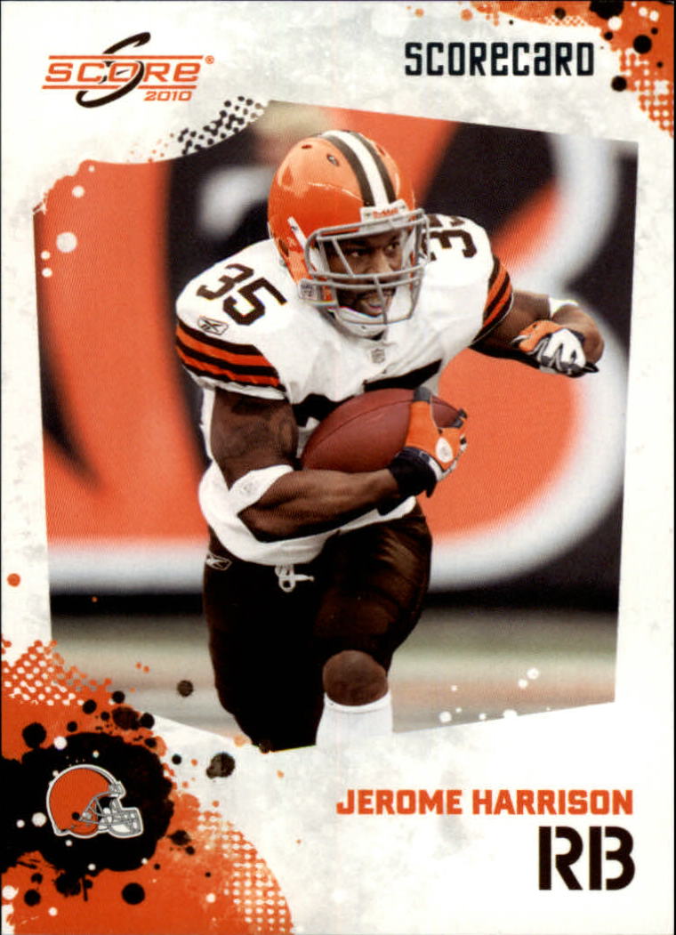 2010 Score Scorecard #68 Jerome Harrison