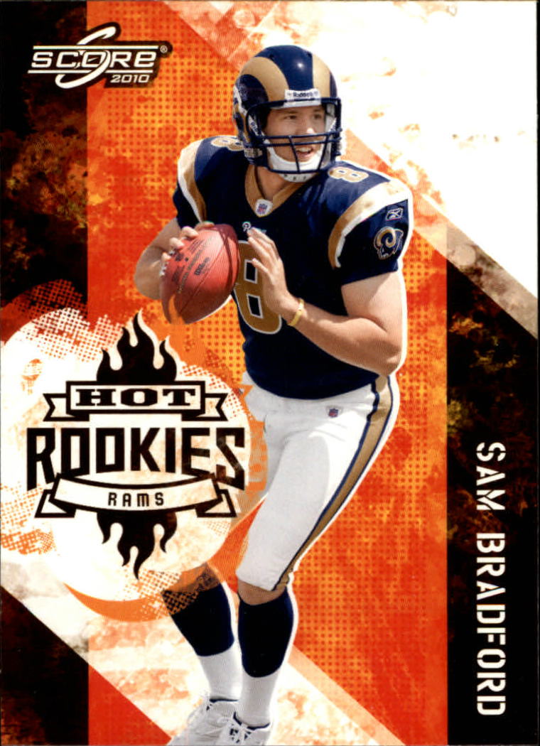 2010 Score #387 Sam Bradford Rookie St. Louis Rams