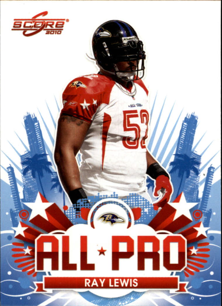 2010 Score All Pro #13 Ray Lewis