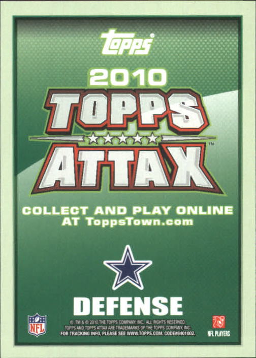 B5801- 2010 Topps Attax FB Card #s 1-220 +Inserts -You Pick- 15+ FREE US SHIP - Picture 122 of 339