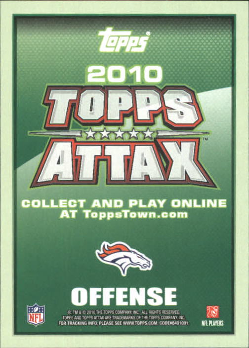 B5801- 2010 Topps Attax FB Card #s 1-220 +Inserts -You Pick- 15+ FREE US SHIP - Picture 198 of 339