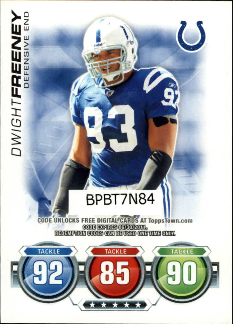 B5801- 2010 Topps Attax FB Card #s 1-220 +Inserts -You Pick- 15+ FREE US SHIP - Picture 260 of 341
