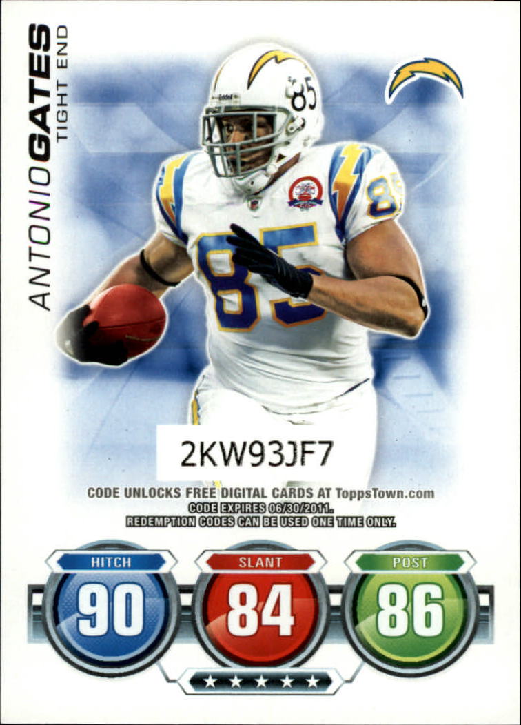 B5801- 2010 Topps Attax FB Card #s 1-220 +Inserts -You Pick- 15+ FREE US SHIP - Picture 262 of 341