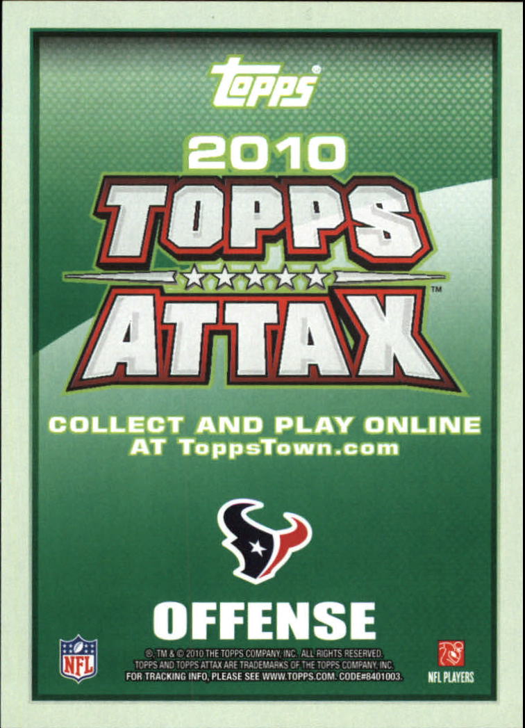 B5801- 2010 Topps Attax FB Card #s 1-220 +Inserts -You Pick- 15+ FREE US SHIP - Picture 275 of 341