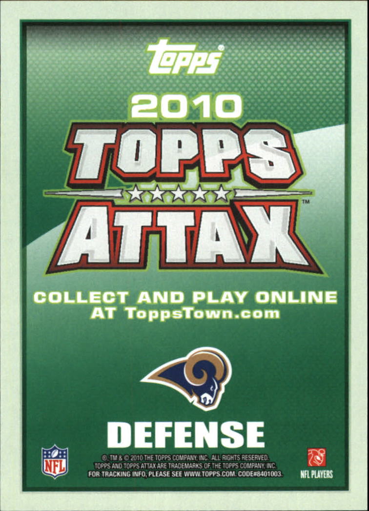 B5801- 2010 Topps Attax FB Card #s 1-220 +Inserts -You Pick- 15+ FREE US SHIP - Picture 283 of 341