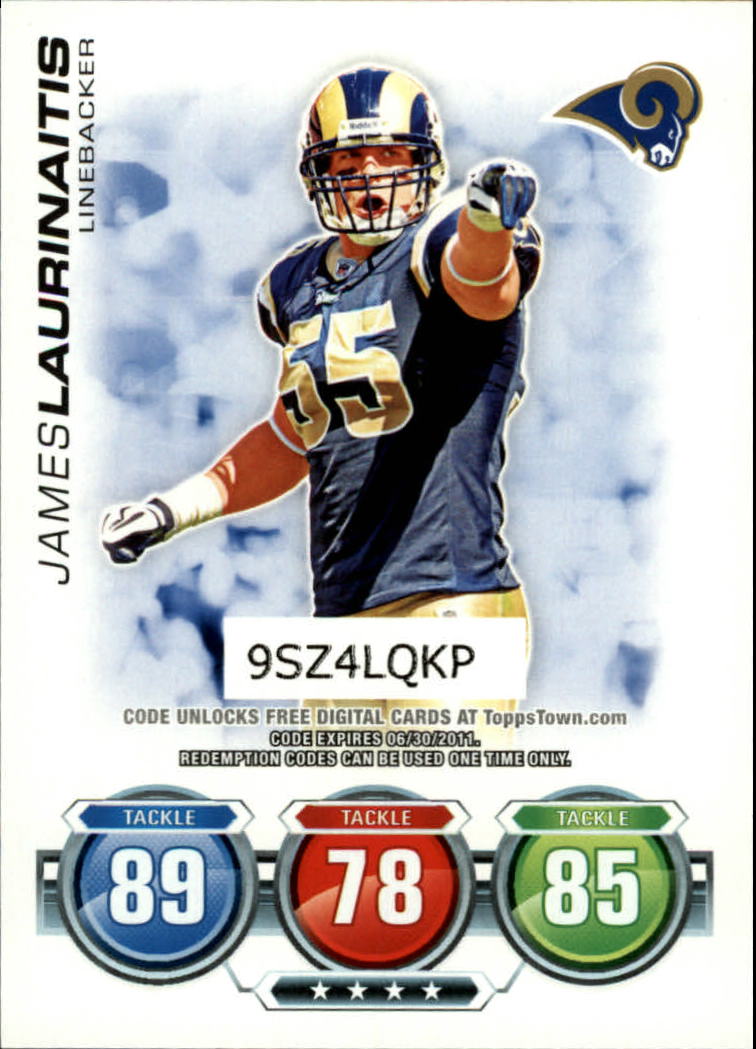 B5801- 2010 Topps Attax FB Card #s 1-220 +Inserts -You Pick- 15+ FREE US SHIP - Picture 282 of 341