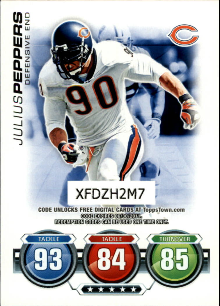 B5801- 2010 Topps Attax FB Card #s 1-220 +Inserts -You Pick- 15+ FREE US SHIP - Picture 296 of 341