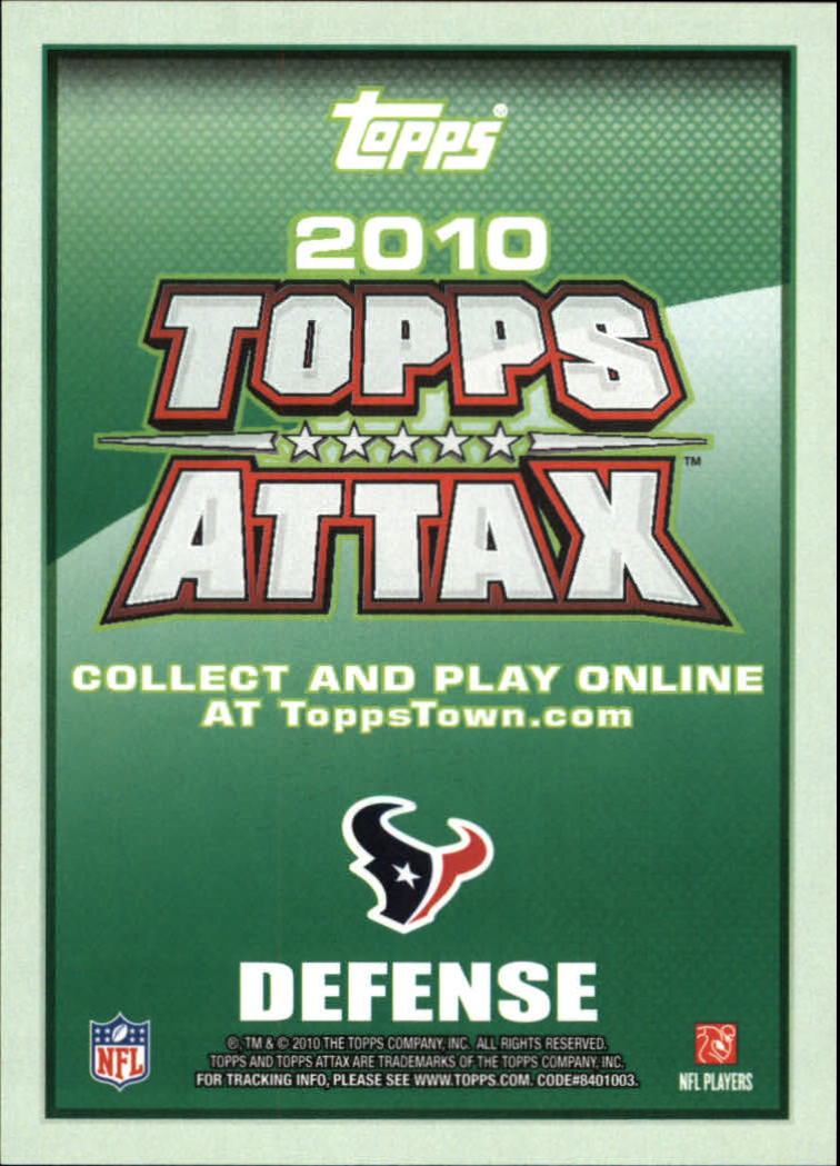 B5801- 2010 Topps Attax FB Card #s 1-220 +Inserts -You Pick- 15+ FREE US SHIP - Picture 313 of 341