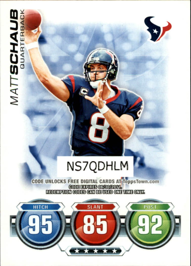B5801- 2010 Topps Attax FB Card #s 1-220 +Inserts -You Pick- 15+ FREE US SHIP - Picture 316 of 341