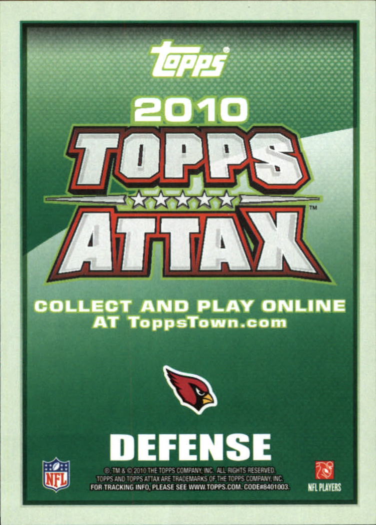 B5801- 2010 Topps Attax FB Card #s 1-220 +Inserts -You Pick- 15+ FREE US SHIP - Picture 335 of 341