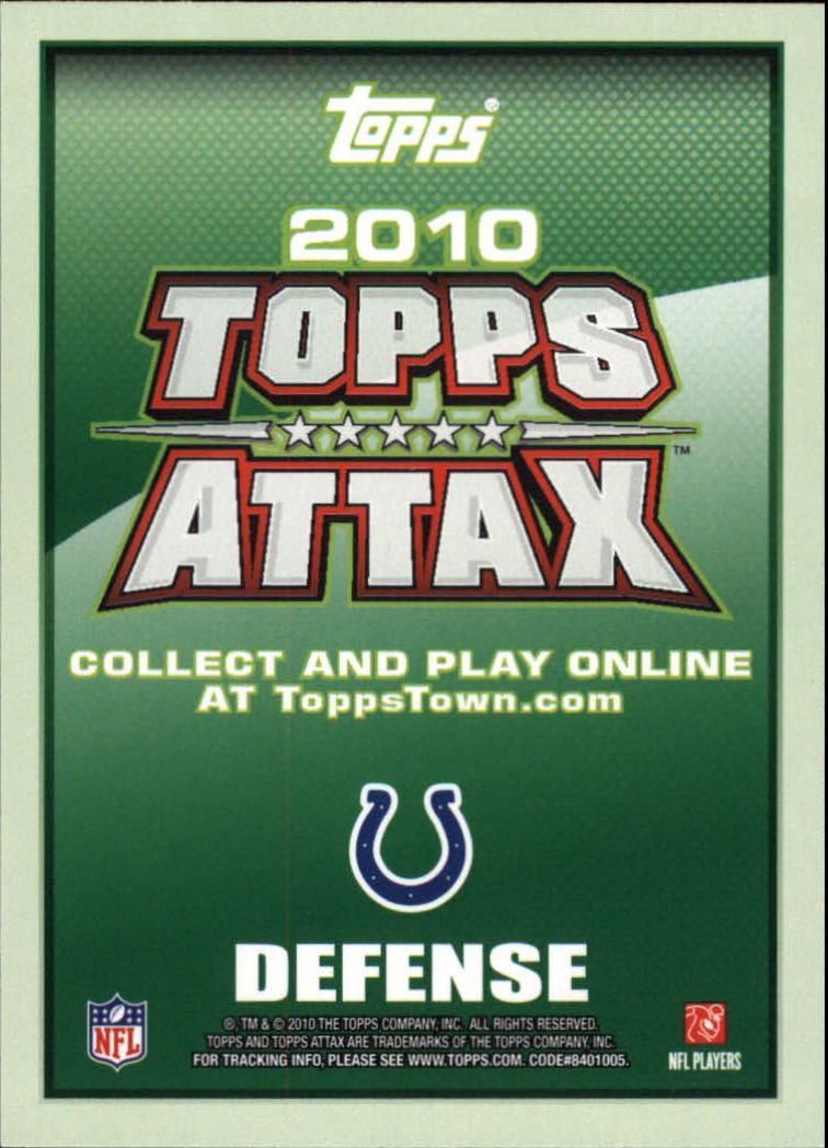 B5801- 2010 Topps Attax FB Card #s 1-220 +Inserts -You Pick- 15+ FREE US SHIP - Picture 337 of 341