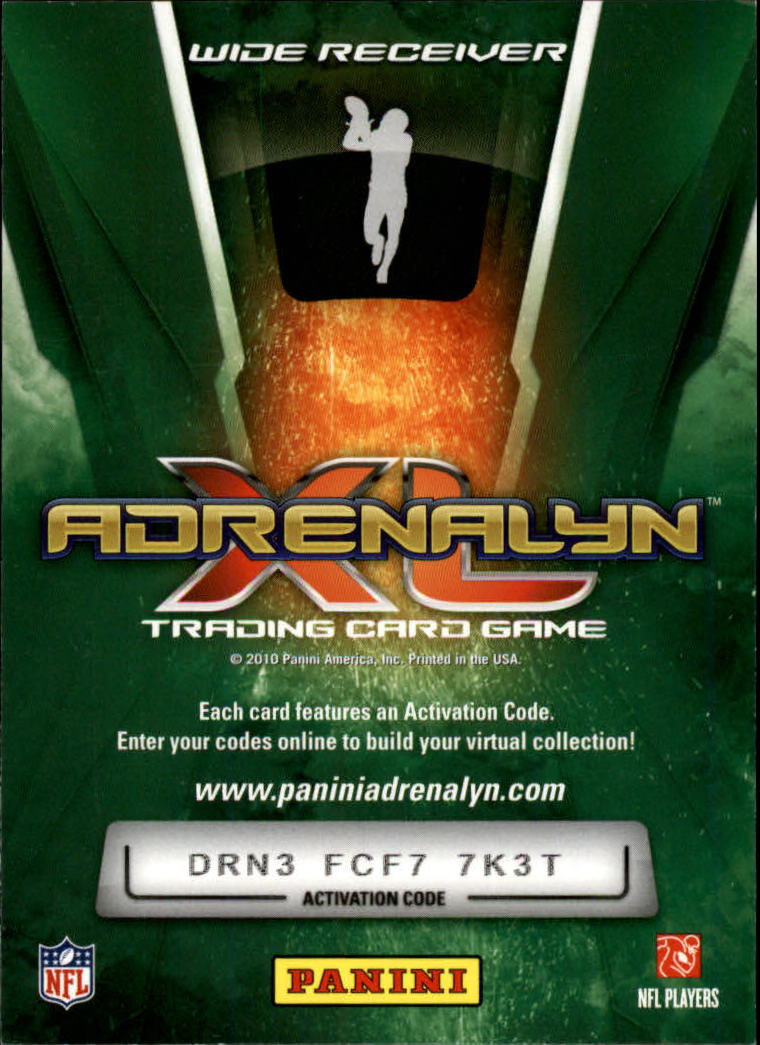 2010 Adrenalyn XL #149 Greg Jennings back image