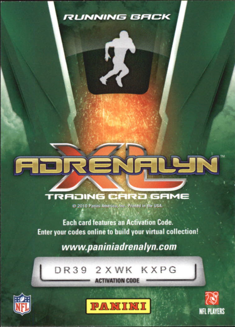2010 Adrenalyn XL Special #S43 LaDainian Tomlinson back image