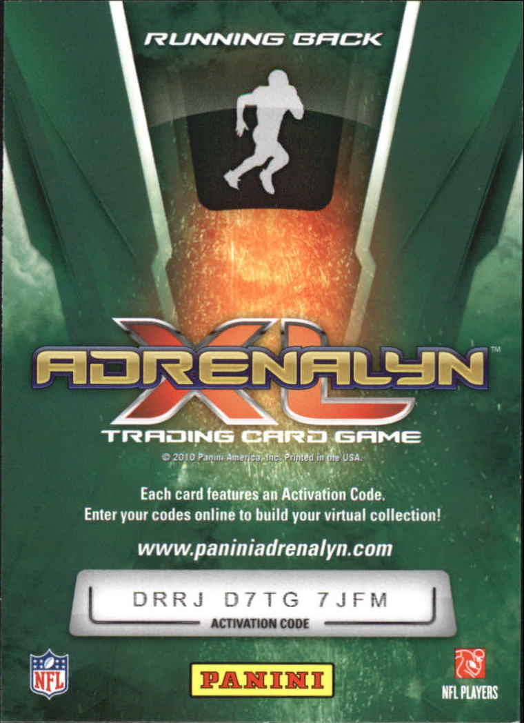 2010 Adrenalyn XL Special #S44 Shonn Greene back image
