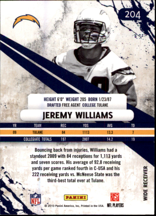 A1114- 2010 Rookies and Stars FB #s 1-250 +rookies -You Pick- 15+ FREE US SHIP - Picture 346 of 375