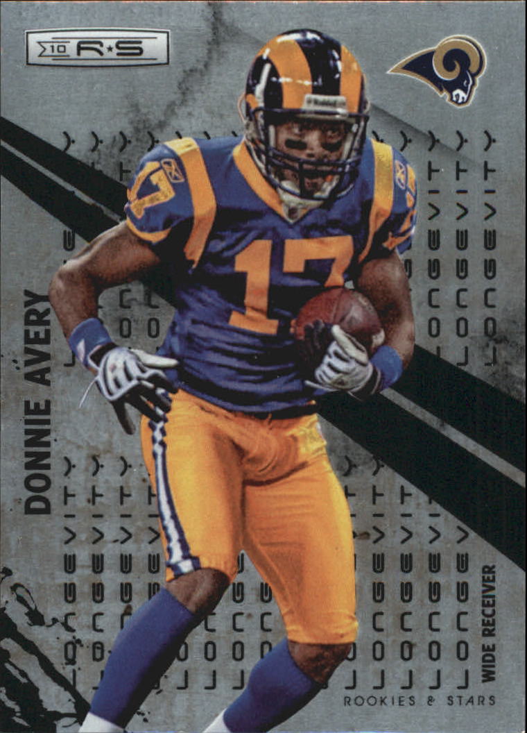 2010 Rookies and Stars Longevity Parallel Silver #135 Donnie Avery
