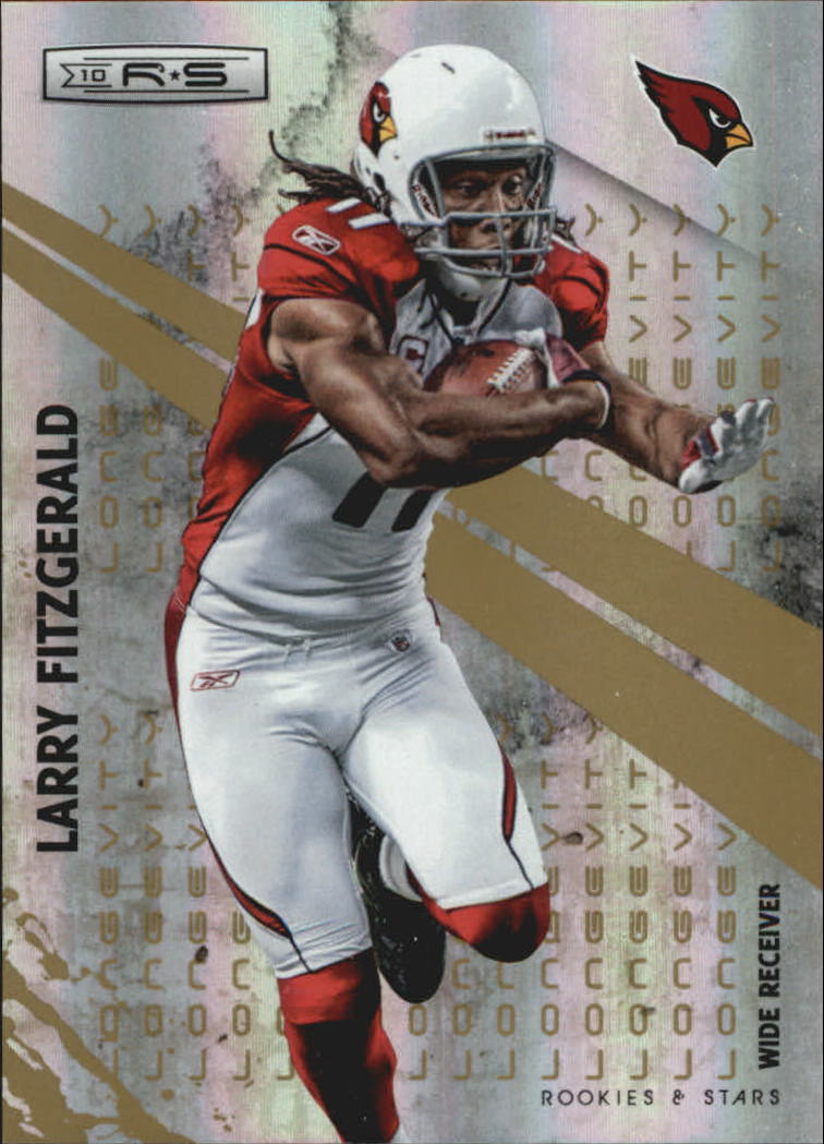 2010 Rookies and Stars Longevity Parallel Gold #2 Larry Fitzgerald