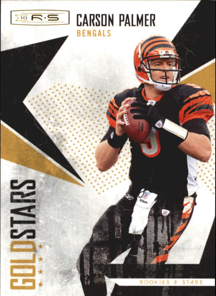 2010 Rookies and Stars Gold Stars Gold #2 Carson Palmer