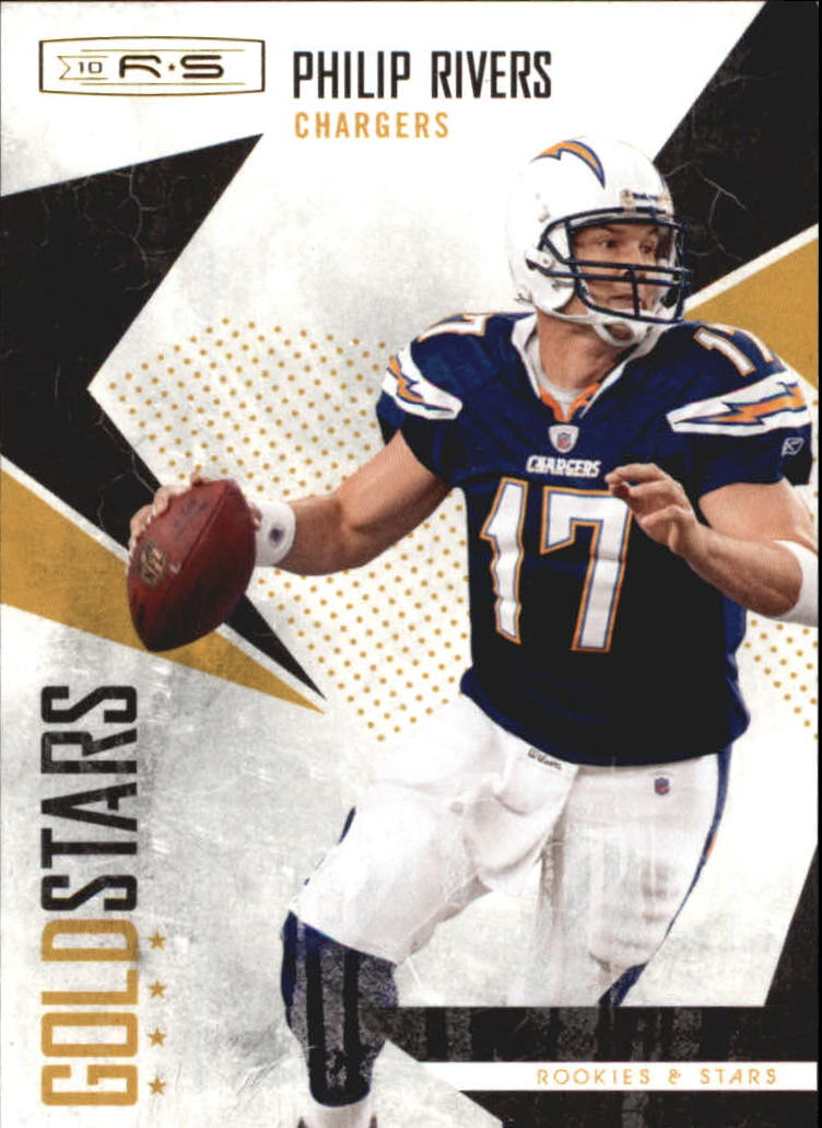 2010 Rookies and Stars Gold Stars Gold #3 Philip Rivers