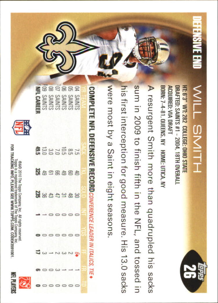 2010 Topps Football "Main Set" Cards #1 to #220 - Picture 51 of 429