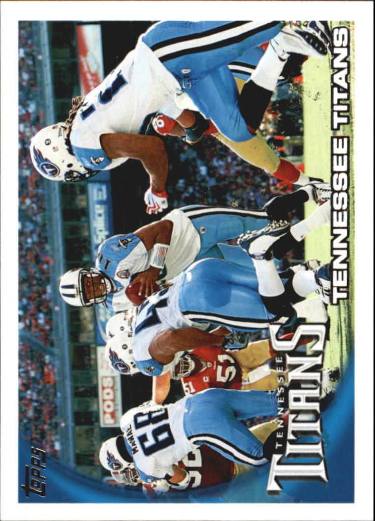 2010 Topps #355 Tennessee Titans Team/Vince Young/Chris Johnson
