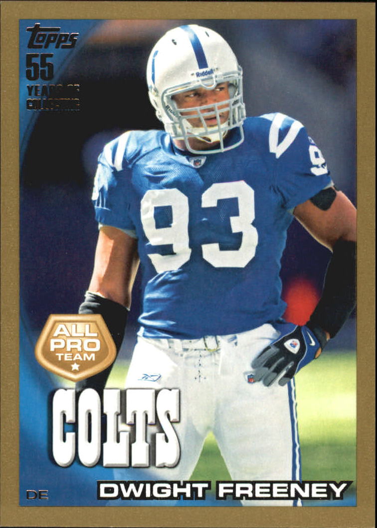 2010 Topps Football "Black - Blue - Gold" Parallel Cards - Picture 70 of 275