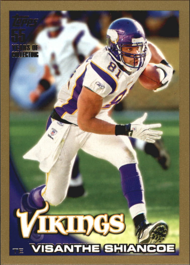 2010 Topps Football "Black - Blue - Gold" Parallel Cards - Picture 74 of 275