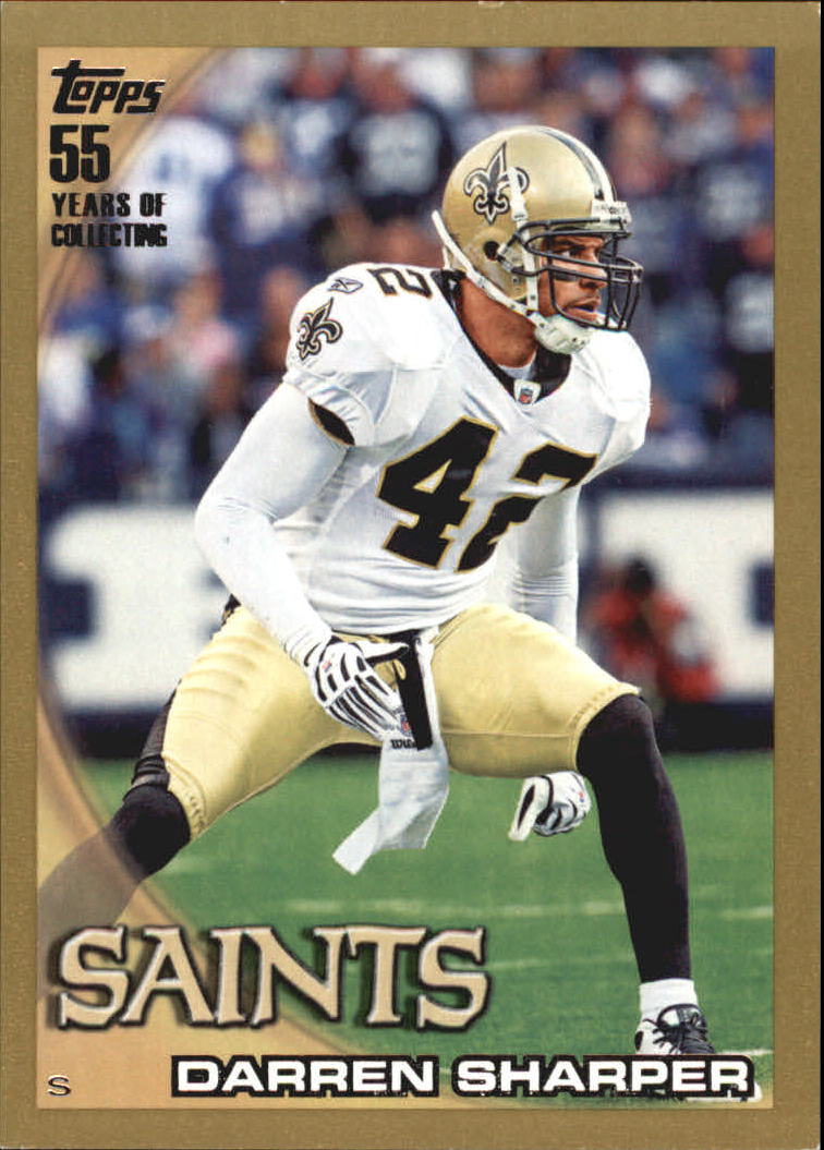 2010 Topps Football "Black - Blue - Gold" Parallel Cards - Picture 76 of 275