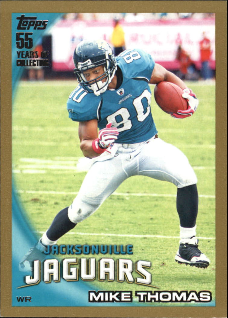 2010 Topps Football "Black - Blue - Gold" Parallel Cards - Picture 88 of 275