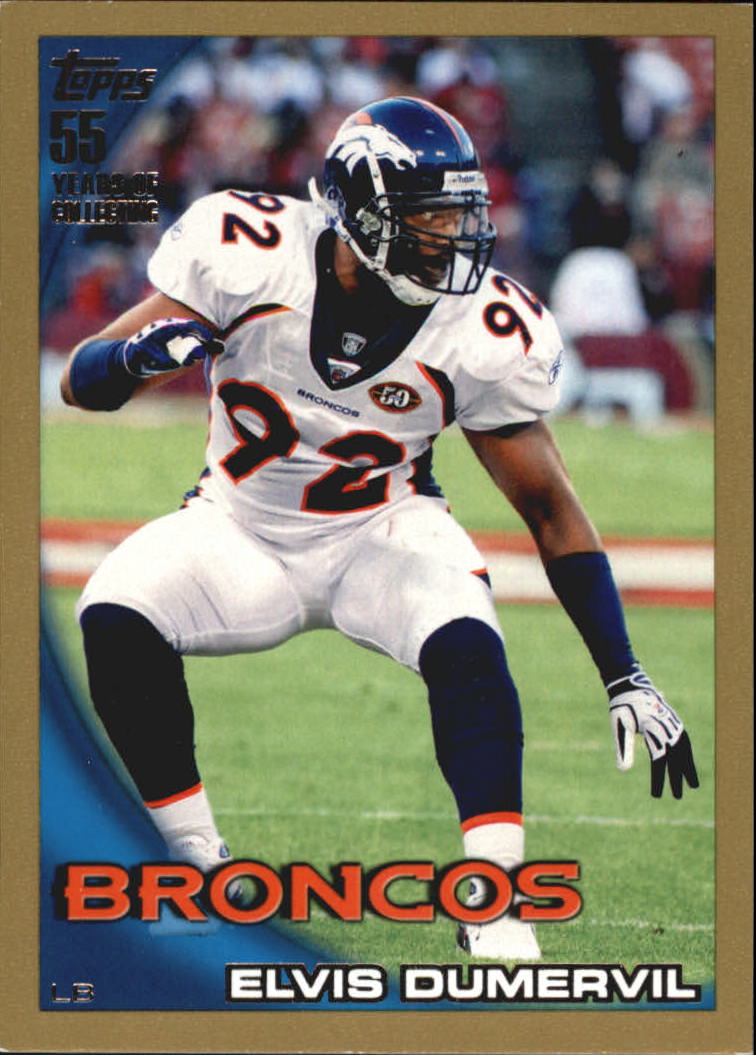 2010 Topps Football "Black - Blue - Gold" Parallel Cards - Picture 96 of 275
