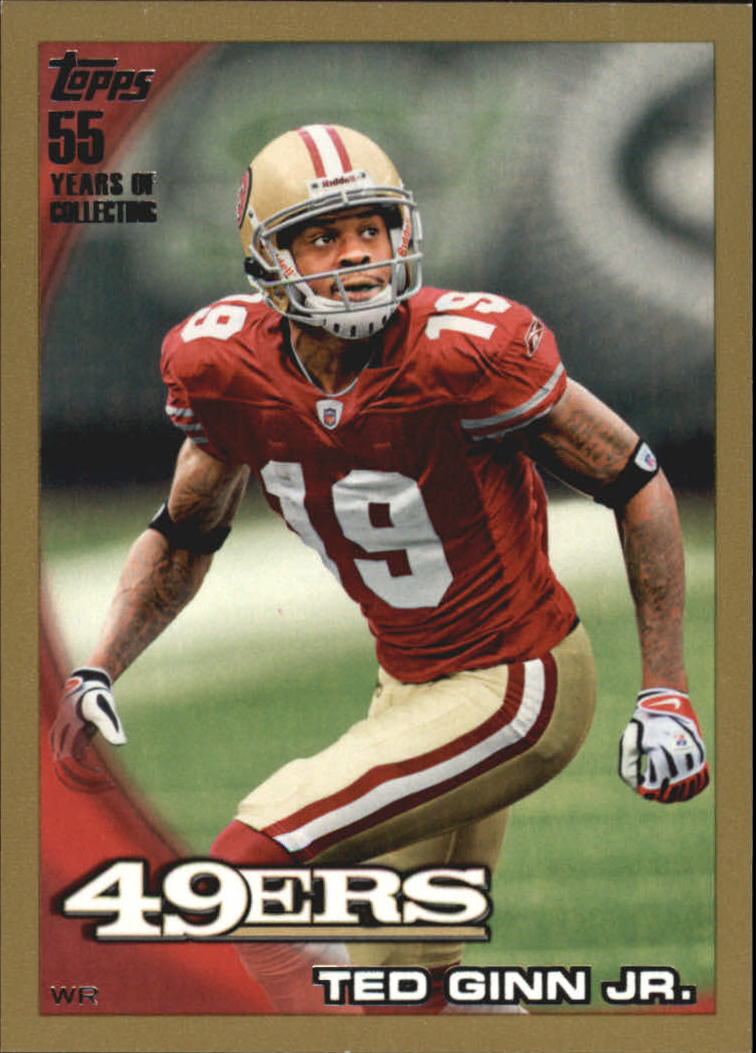 2010 Topps Football "Black - Blue - Gold" Parallel Cards - Picture 100 of 275