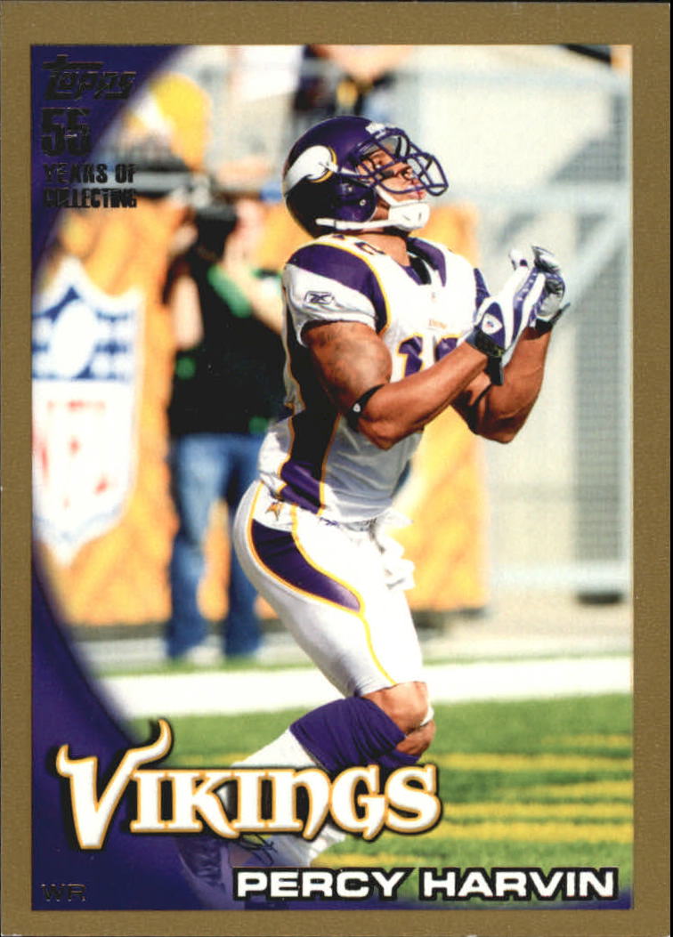 2010 Topps Football "Black - Blue - Gold" Parallel Cards - Picture 146 of 275