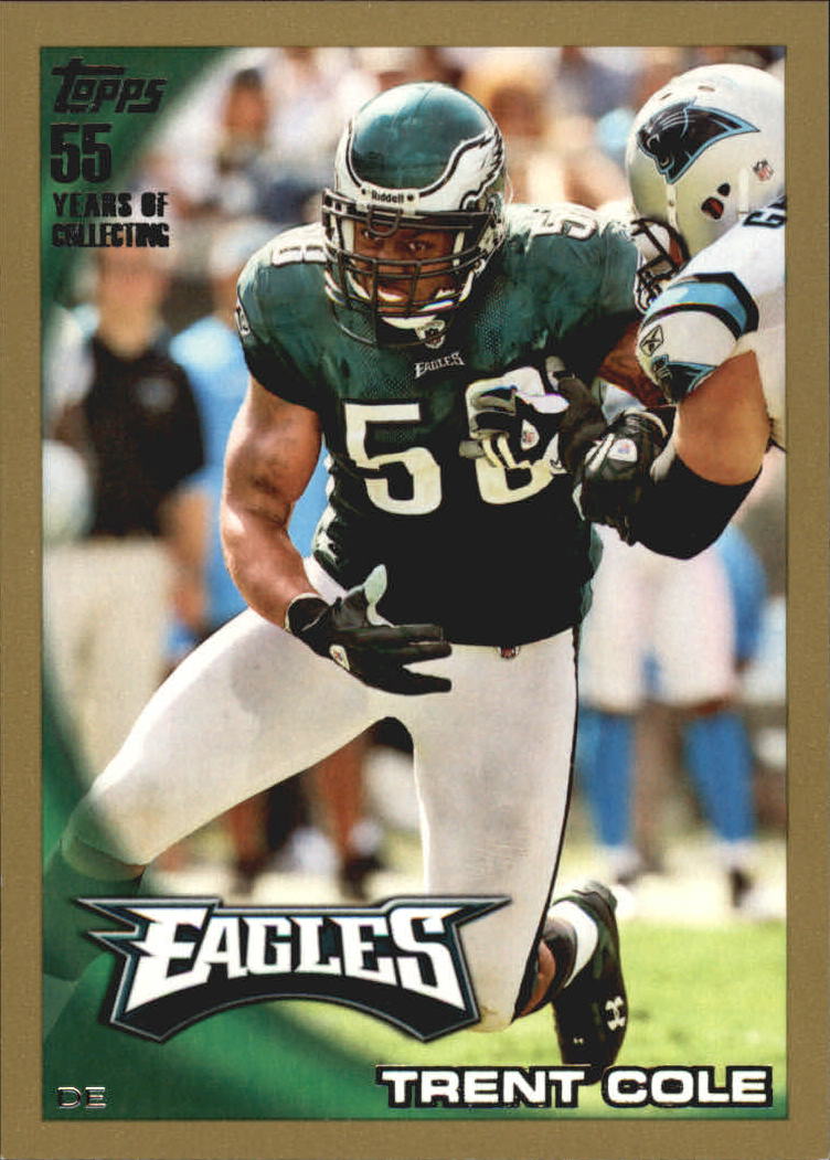2010 Topps Football "Black - Blue - Gold" Parallel Cards - Picture 160 of 275