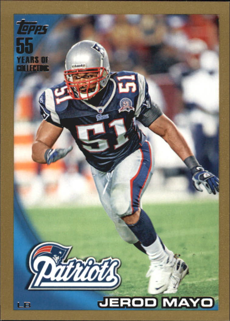 2010 Topps Football "Black - Blue - Gold" Parallel Cards - Picture 172 of 275