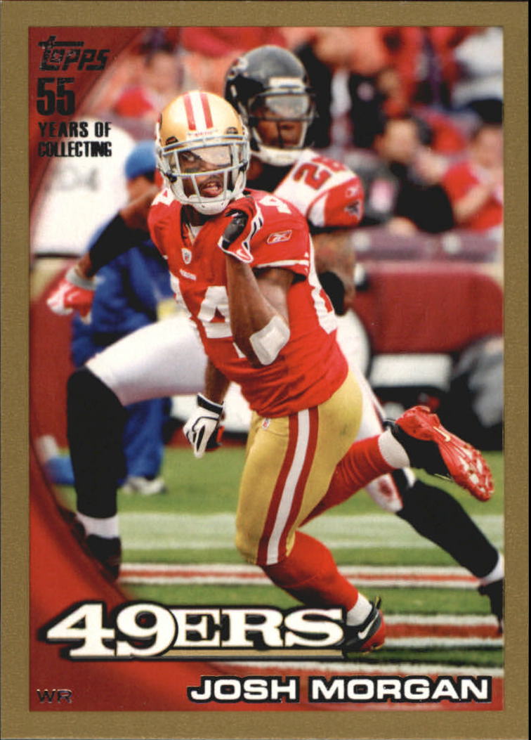 2010 Topps Football "Black - Blue - Gold" Parallel Cards - Picture 174 of 275