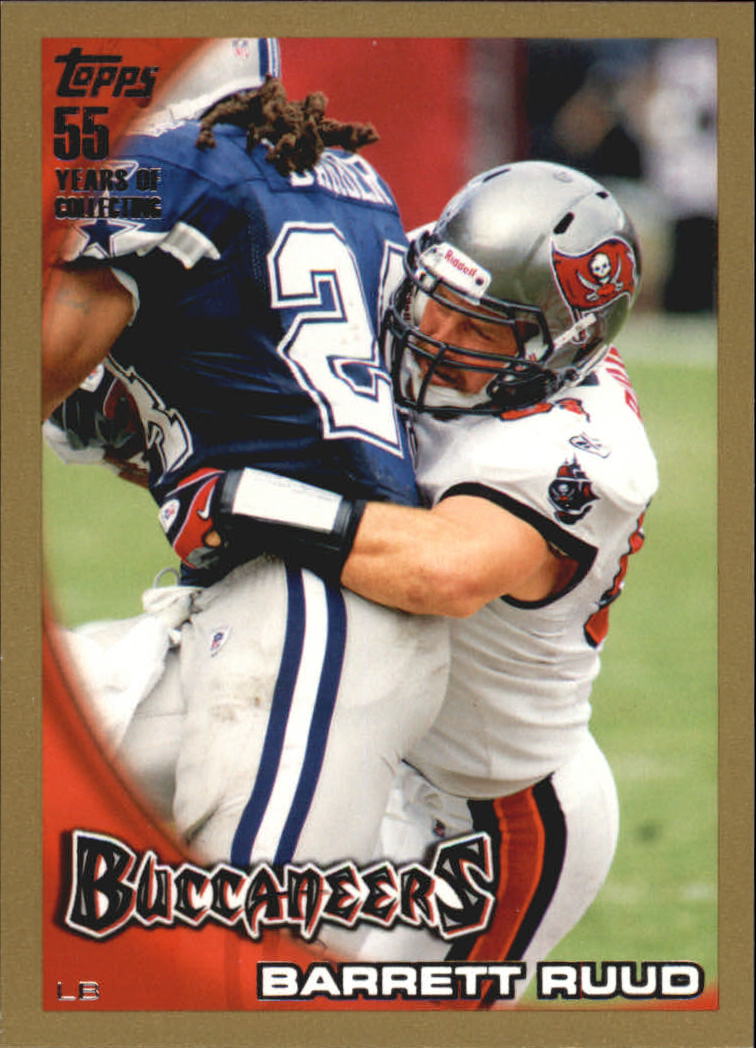 2010 Topps Football "Black - Blue - Gold" Parallel Cards - Picture 188 of 275