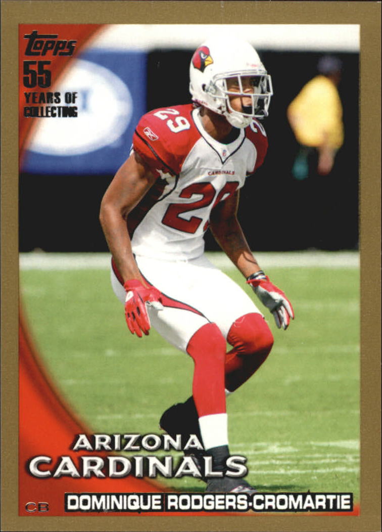 2010 Topps Football "Black - Blue - Gold" Parallel Cards - Picture 192 of 275