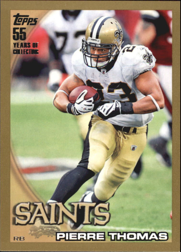2010 Topps Football "Black - Blue - Gold" Parallel Cards - Picture 196 of 275