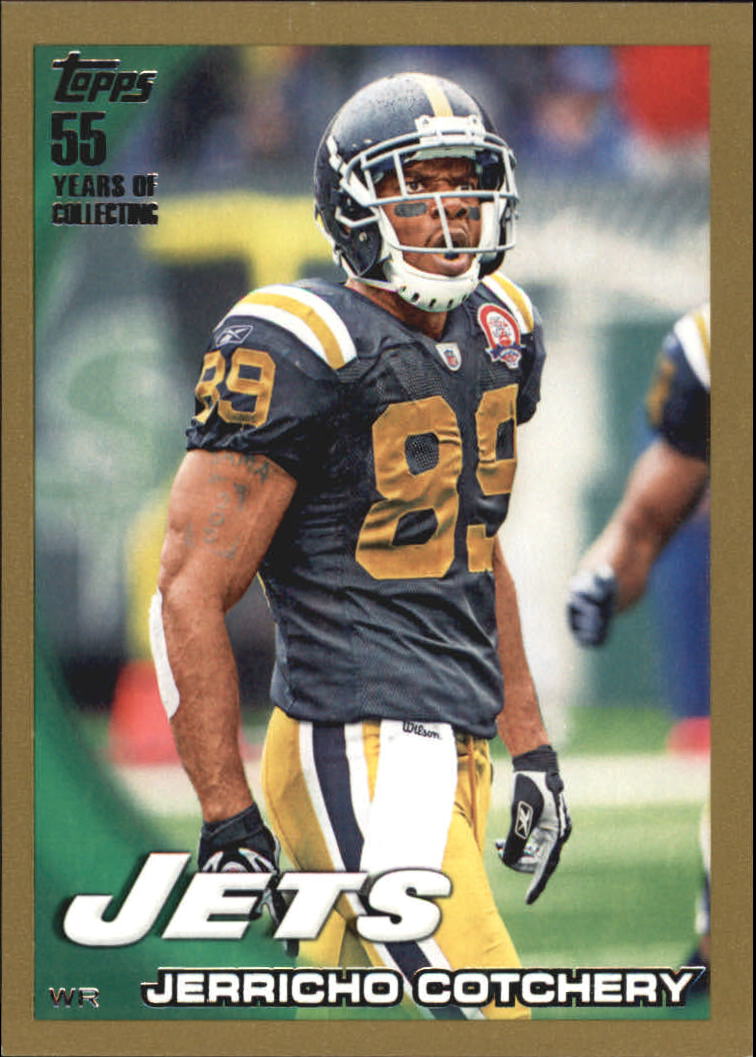 2010 Topps Football "Black - Blue - Gold" Parallel Cards - Picture 200 of 275